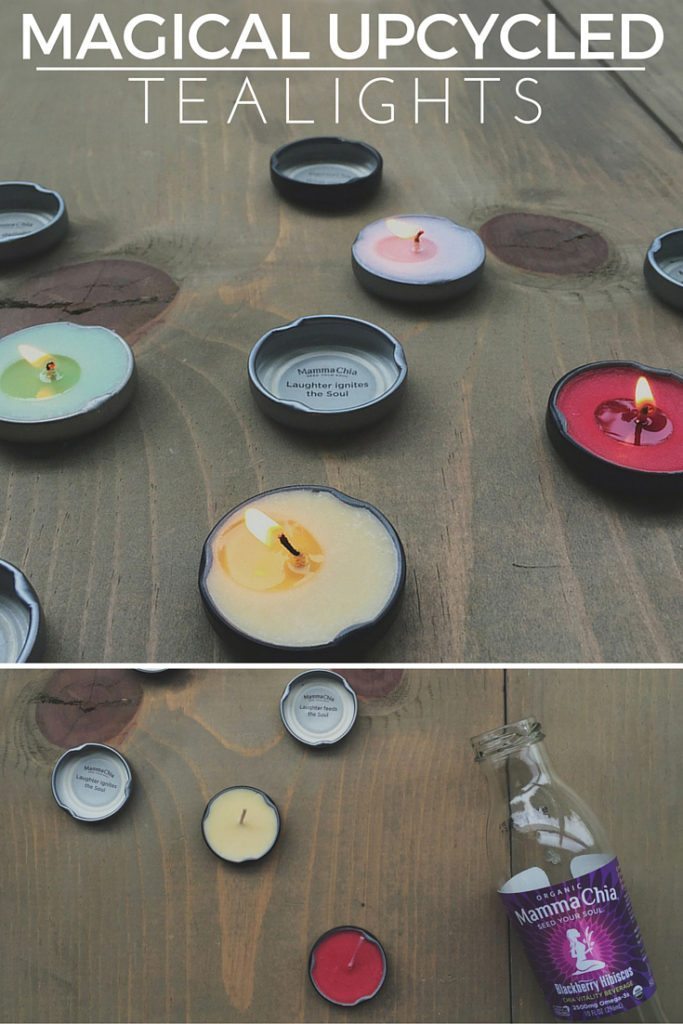 Magical Upcycled Tealights | Mamma Chia blog
